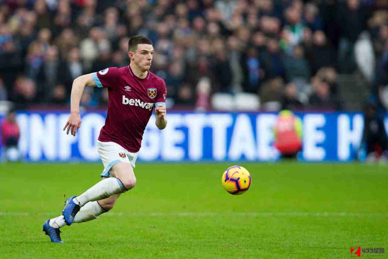 Talksport电台：西汉姆为赖斯标价超越1亿英镑