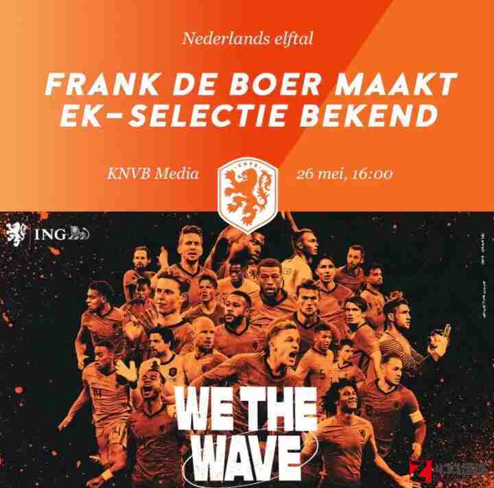荷兰国家队大名单,荷兰国家队,荷兰国家队大名单最新出炉：邓弗里斯，布林德入选