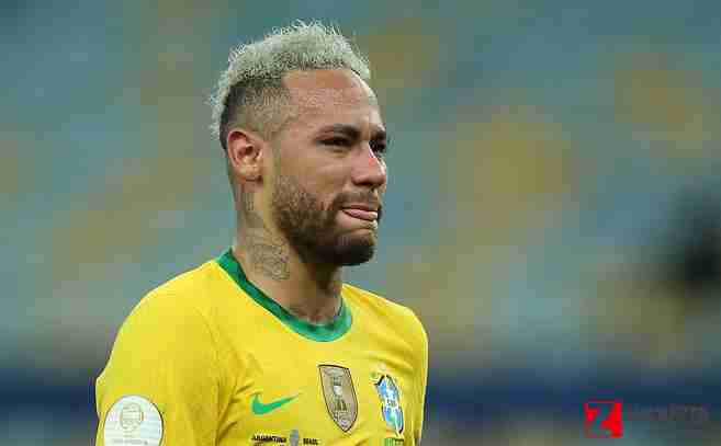 内马尔,内马尔赛后落泪,内马尔赛后落泪，巴西主场0-1负于阿根廷