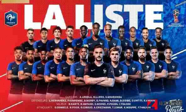 法国队,世界杯,法国世界杯名单,法国队世界杯名单完整出炉：西迪贝，金彭贝入选