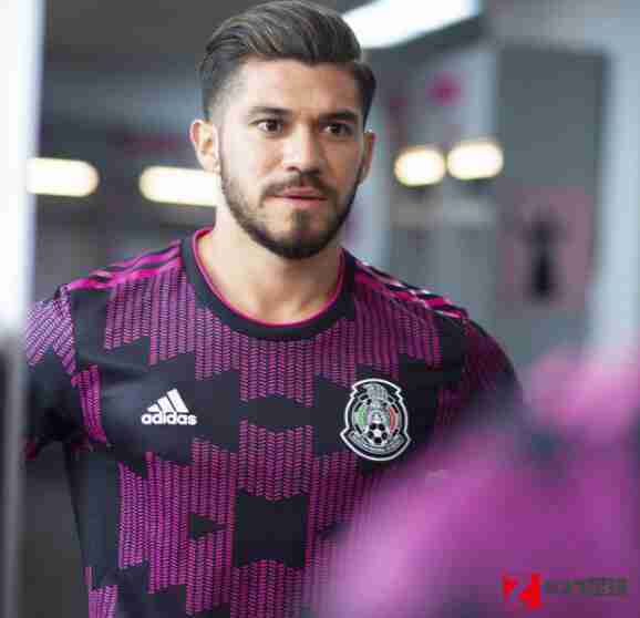 墨西哥国家队,墨西哥国家队最新球衣出炉，加入了粉红色装饰