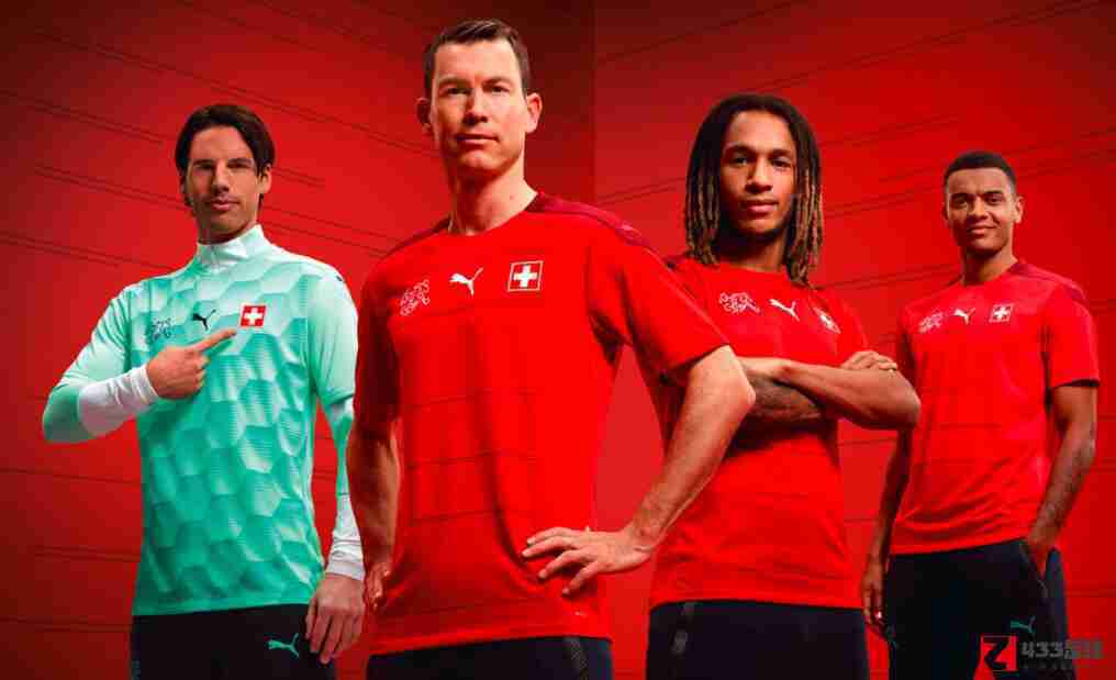 瑞士足球国家队,瑞士足球国家队球衣全新推出，沿用经典的红色外观