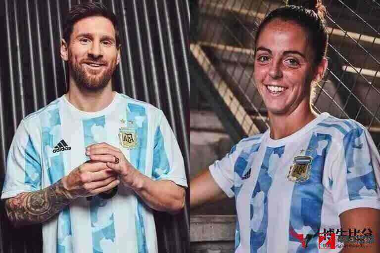 阿根廷国家队球衣,阿根廷国家队,阿根廷国家队球衣曝光：采用的是不规则水墨图案