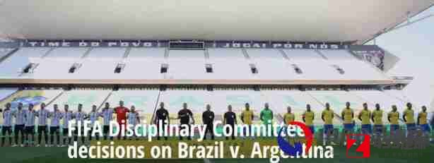 巴西队,阿根廷队,巴西阿根廷比赛中断,巴西阿根廷比赛中断，阿根廷方面十分不满