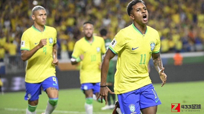 罗德里戈,巴西国家队,世预赛,罗德里戈闪耀：巴西国家队5-1胜玻利维亚，梅开二度